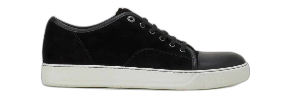 Lav sneaker, sort/hvid sål fra Lanvin